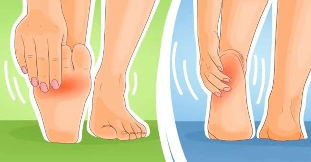 skausmas iš pėdos sąnarių