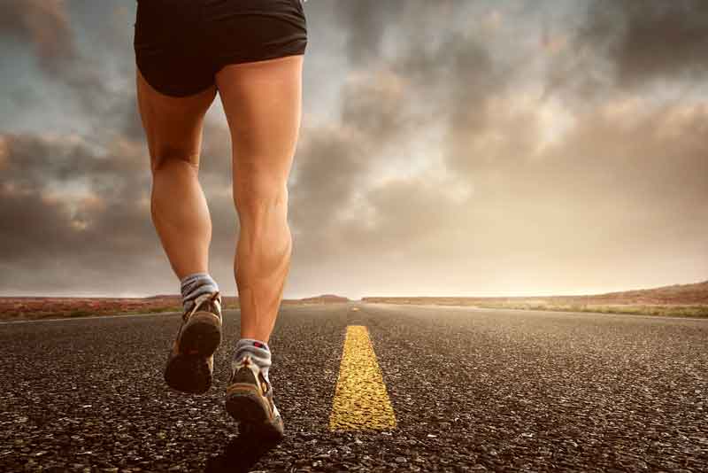 bėgimas skausmo veikia pečių artrozė
